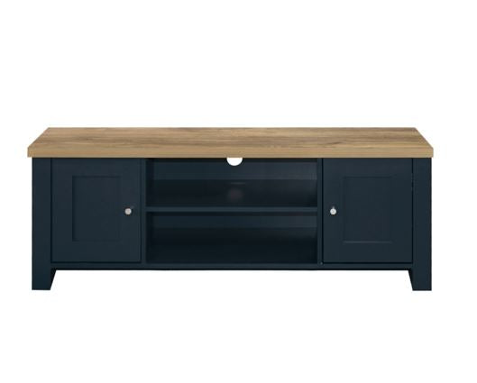 Harper Large TV Unit-Navy