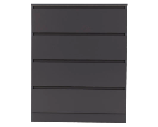 Marcus 4 Drawer Chest - Grey