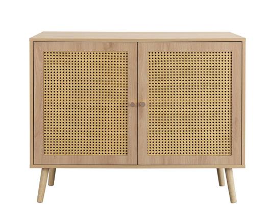 Croxley Rattan 2 Door Sideboard - Oak