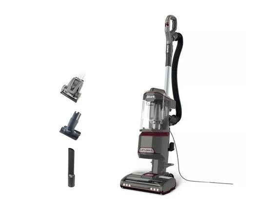 SHARK Classic Pet Lift-Away NV603UKT Upright Bagless Vacuum Cleaner – Java and Red Plum