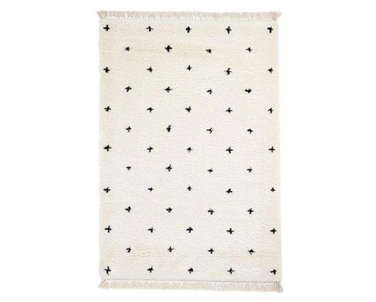 Bliss White/Black - 160cm x 220cm