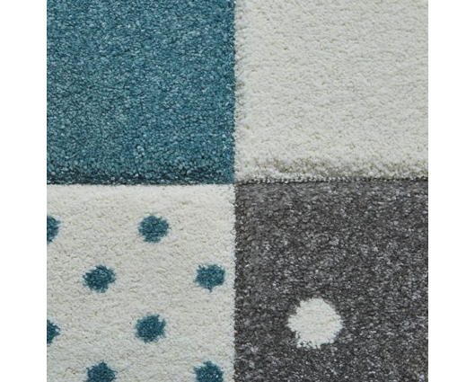 Moon + Stars Kids Rug - Blue - 120cm x 170cm