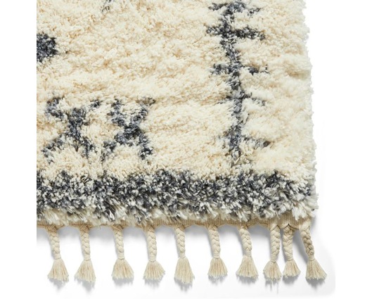 Arlo Rug Ivory/Grey- 80cm x 150cm