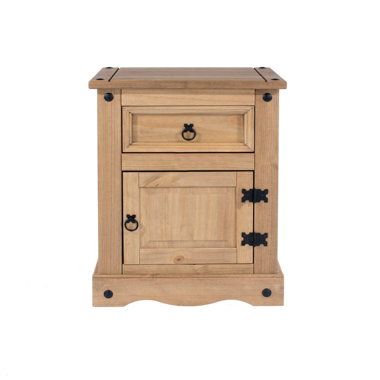 Corona Premium 1 Door, 1 Drawer Bedside Cabinet