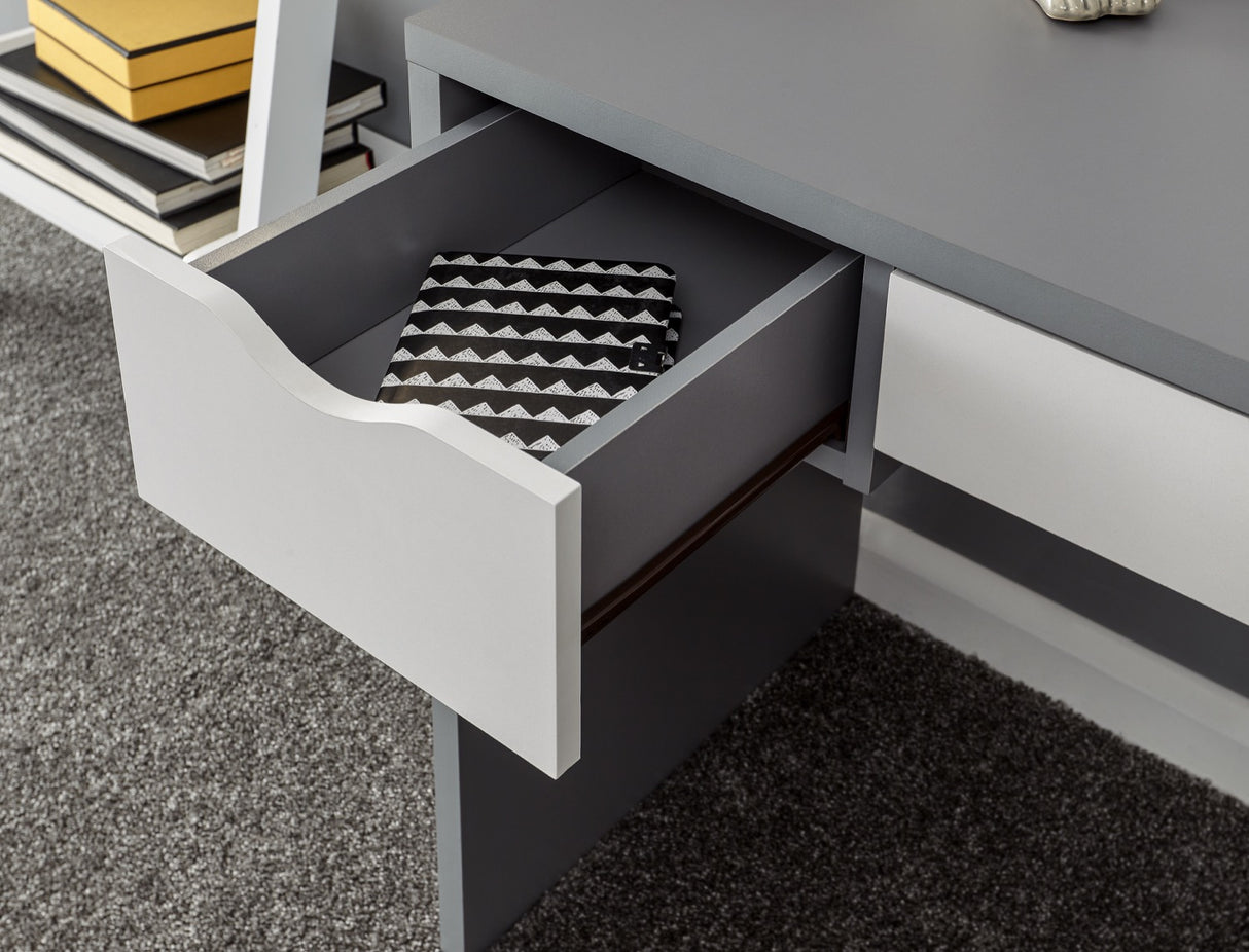 Elizabeth Dressing Table Set- Grey & White