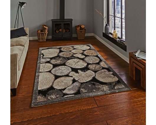 Forest Rug Cream/Grey- 160cm x 230cm