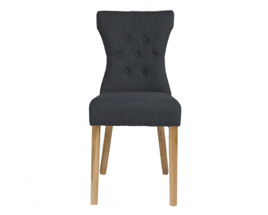 Noah Dining Chair Grey (Pack of 2)