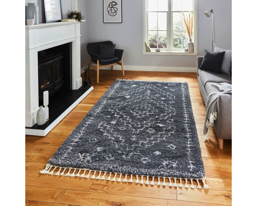 Arlo Rug Grey/Ivory- 160cm x 220cm