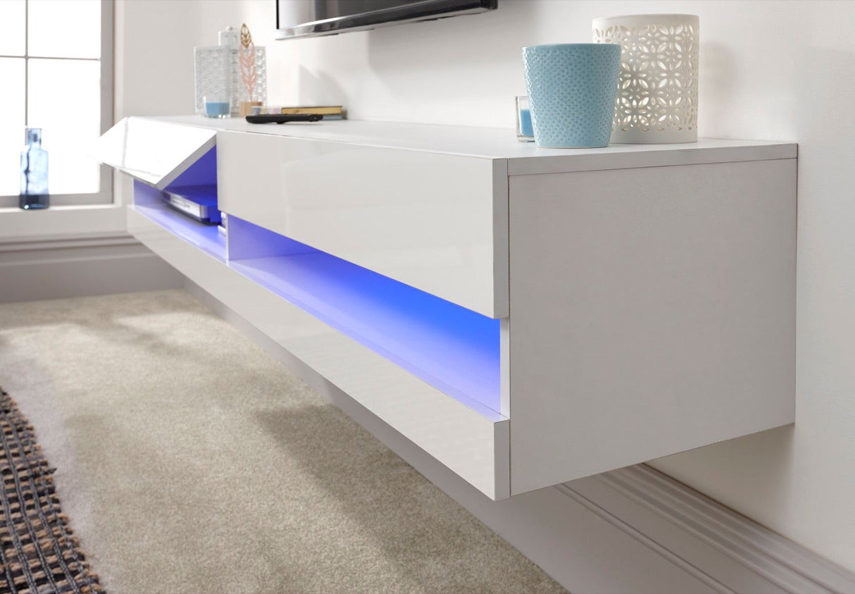 Graze LED 150cm Wall TV Unit