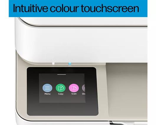 ENTITY Book 15.6" Laptop -Intel Celeron, 128 GB, Grey & HP Envy 6120e All-in-One Inkjet Wireless Printer with Fax