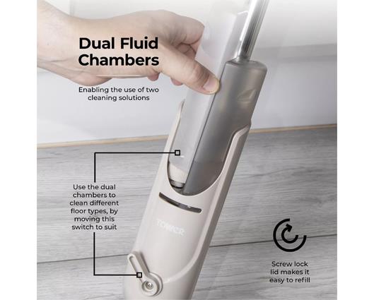 Tower Dual Container Spray Mop