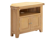 WINDSOR CORNER TV UNIT - NATURAL OAK