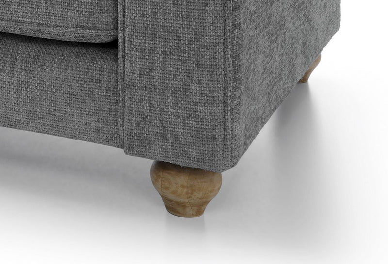 Iris 3 Seater Sofa - Steel Grey