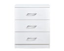 Highbury 3 Drawer Chest - White