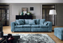 Heidi 4 Seater Sofa - Dark Blue