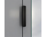 MADRID 2 DOOR 1 DRAWER WARDROBE - GREY/WHITE GLOSS