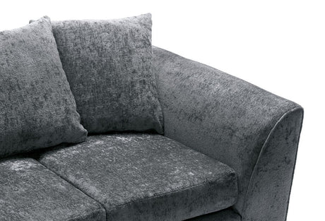 Heidi U-Shape Sofa - Dark Grey