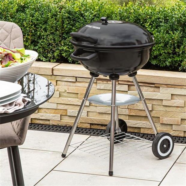 George Foreman 18 Inch Kettle Charcoal BBQ 23