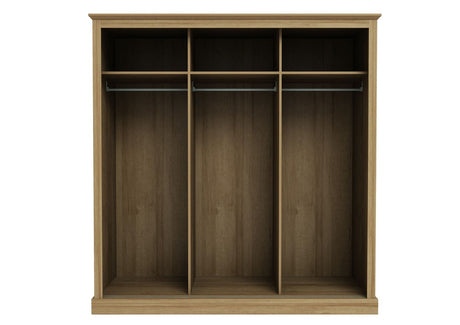 Dagwood 3 Door Sliding Wardrobe Oak