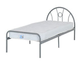 Nova Single Bed - Silver
