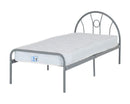 Nova Single Bed - Silver