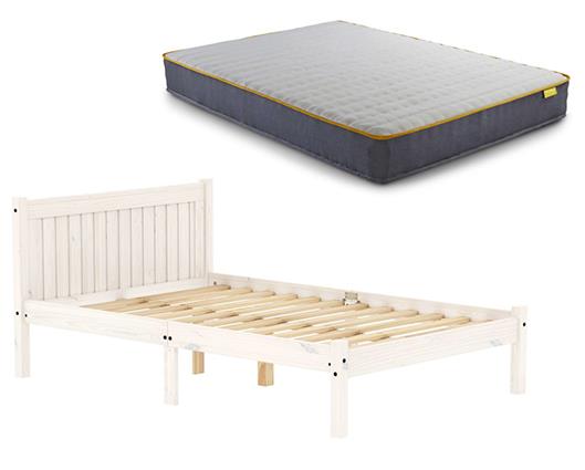 Rio Bed with SleepSoul Comfort Mattress - Double