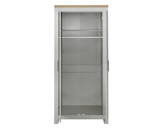 Harper 2 Door Wardrobe-Grey