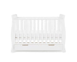 Stamford Mini Cot Bed + Moisture Mngmnt Mattress - White