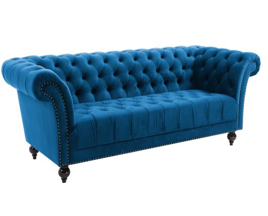 Highland 3 Seater Sofa - Midnight Blue