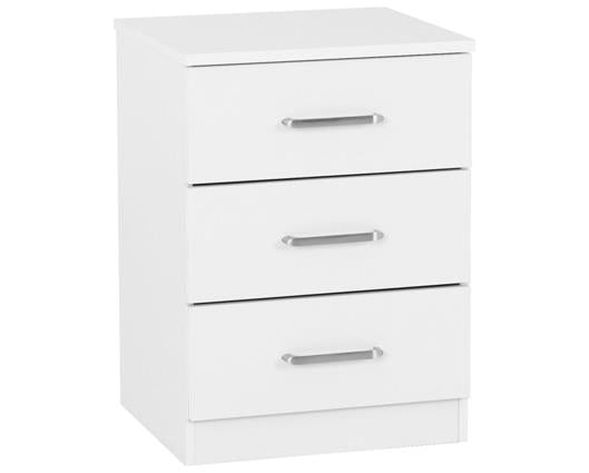 DAKOTA 2 DOOR WARDROBE BEDROOM SET - WHITE