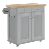 Piero Kitchen Island Grey