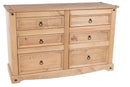 Corona Premium 3+3 Drawer Wide Chest