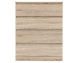Marcus 4 Drawer Chest - Sonoma Oak Effect