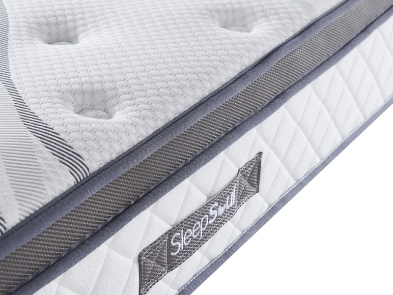 SleepSoul Heaven 1000 Pocket Sprung Coolgel Mattress (25cm Depth) - King