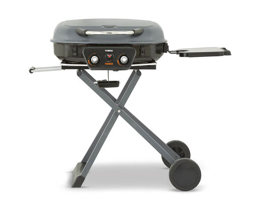 Tower Tourer Two Burner Portable Gas BBQ