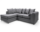 Daisy Left Hand Facing Corner Sofa - Dark Grey