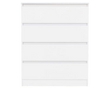 Marcus 4 Drawer Chest - White
