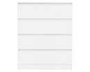 Marcus 4 Drawer Chest - White