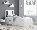 Alton Single Bed - White