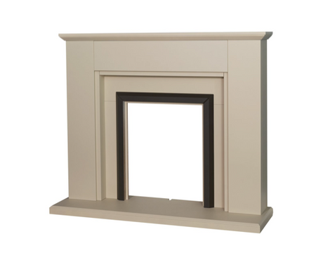 Glenda Fireplace in Stone Effect, 45 Inch
