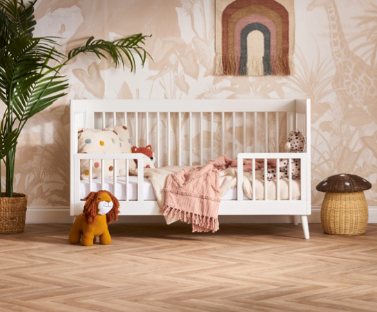 Maura Cot Bed - Nordic White