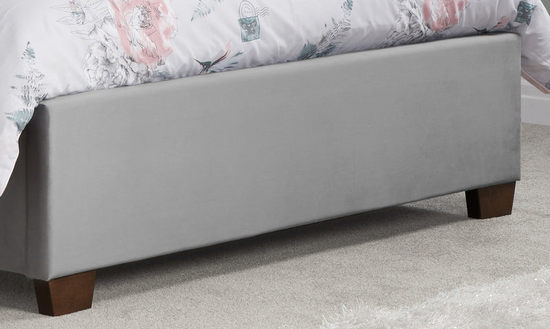 Cai King Size Bed-Grey