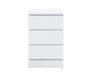 Oakley 3 Drawer Chest- White