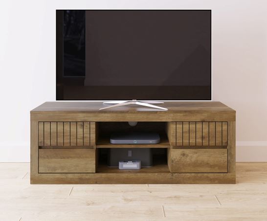 Castiel TV Unit- Knotty Oak