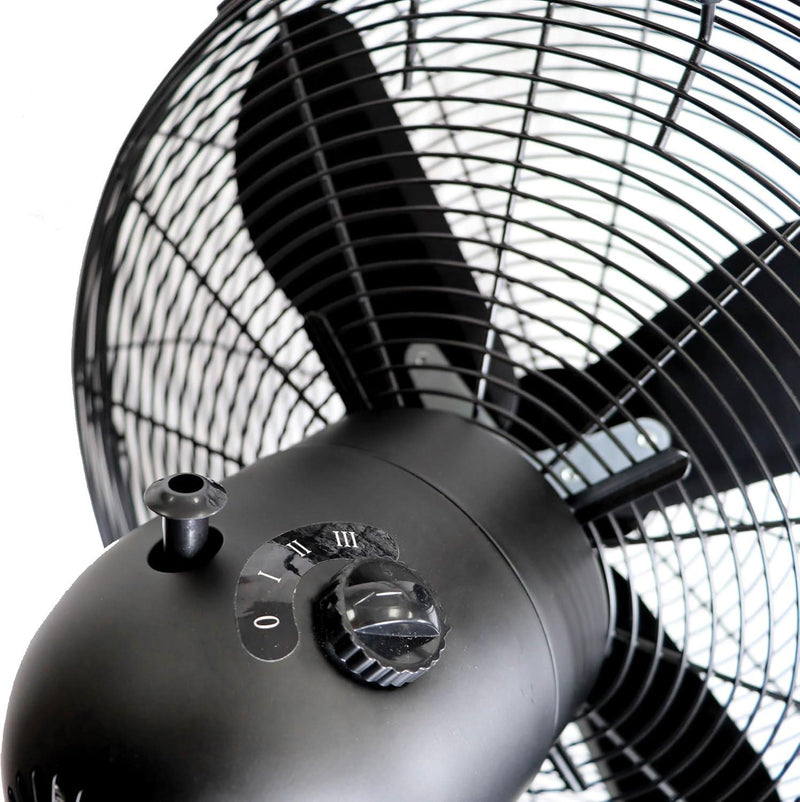 Igenix 16" Pedestal Fan Black
