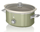 Swan 3.5L Slow Cooker Retro Green