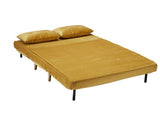Mila Sofa Bed- Mustard