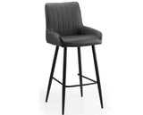 SET OF BROOKLYN BAR TABLE OAK & 2 SOHO BAR STOOLS