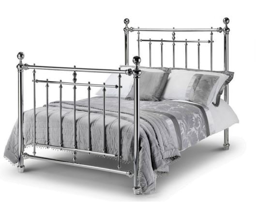 Emery Chrome Bed King
