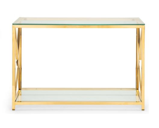 Madison Console Table - Gold